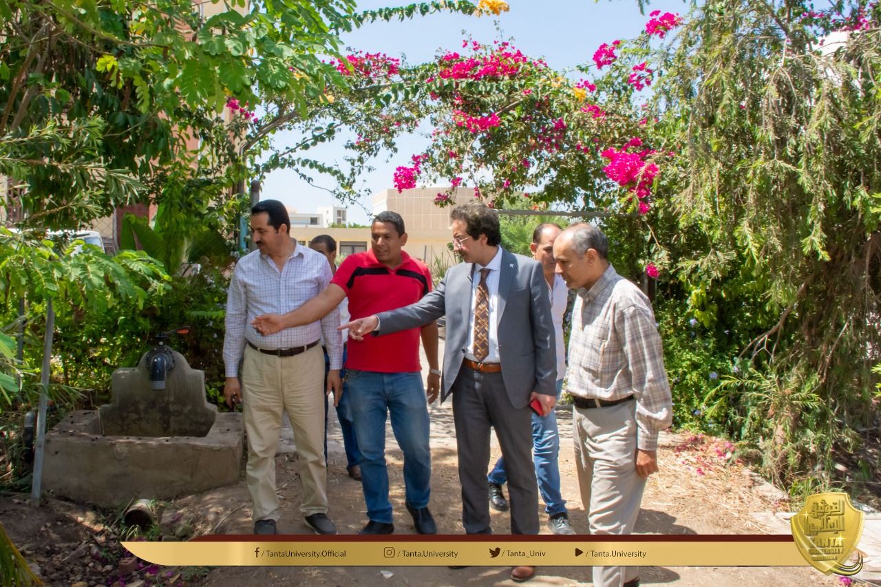 جولة رئيس جامعة طنطا (4) جولة رئيس جامعة طنطا (4)