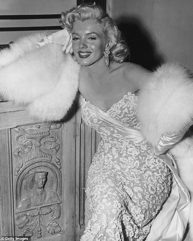 It is a star-making turn for Armas, who worked for months with a vocal coach to overcome her Cuban accent and find a voice that could express Monroe's character as well as her own unique intonations; Monroe pictured at a party for the movie How To Marry A Millionaire