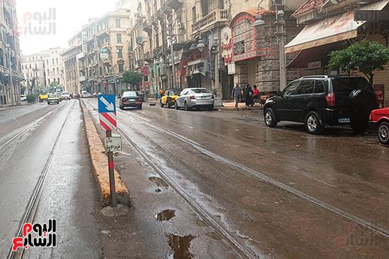 أمطار-متفرقة-بشوراع-الإسكندرية