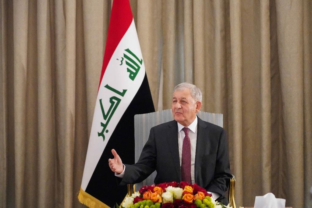 الرئيس العراقي المنتخب عبد اللطيف رشيد الرئيس العراقي المنتخب عبد اللطيف رشيد