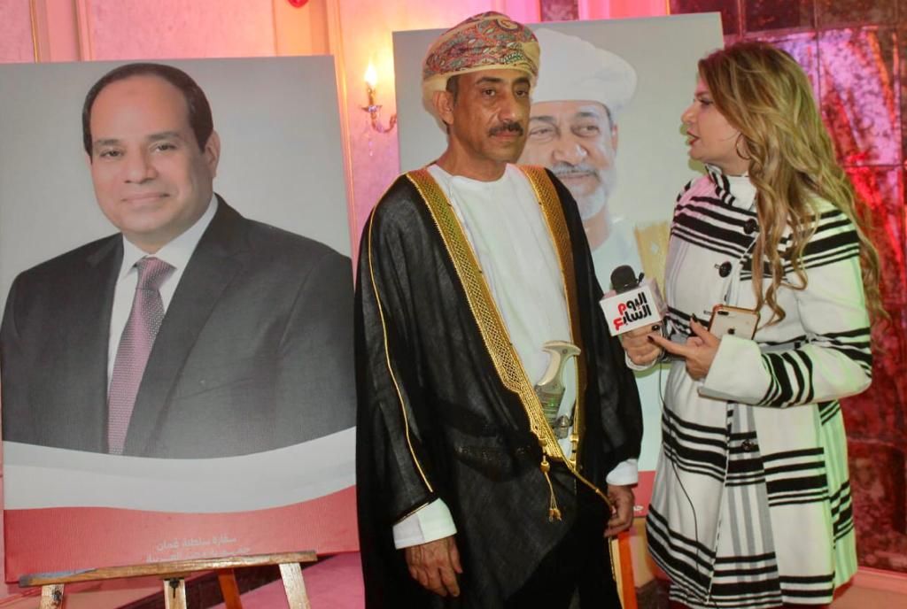 جانب من حديث السفير العُمانى ليوم السابع جانب من حديث السفير العُمانى ليوم السابع