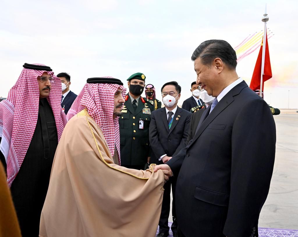 رئيس الصين فى السعودية