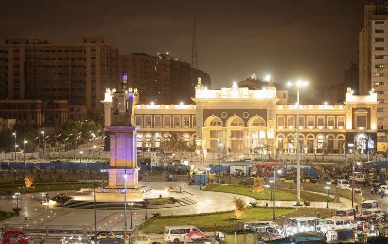 ميدان محطة مصر بعد التطوير