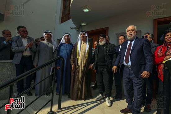 جانب من افتتاح دار القوى الناعمة لرعابة فناني مصر جانب من افتتاح دار القوى الناعمة لرعابة فناني مصر