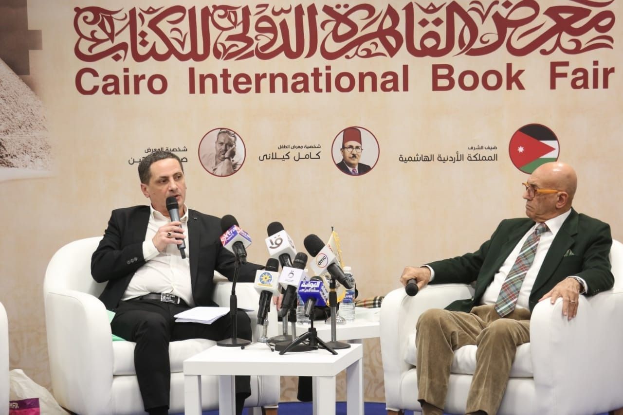 معرض الكتاب ينظم ندوة للكاتب الفرنسى رولان لومباردى (3) معرض الكتاب ينظم ندوة للكاتب الفرنسى رولان لومباردى (3)