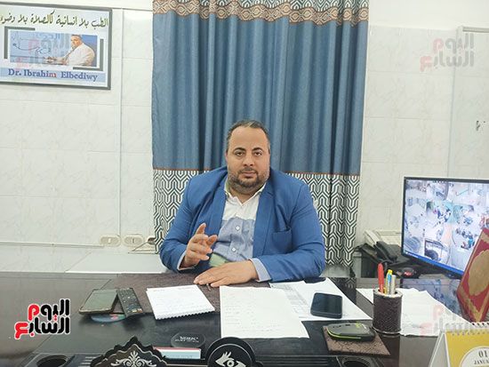 الدكتور-إبراهيم-البديوى-مدير-مستشفى-رمد-شبين-الكوم