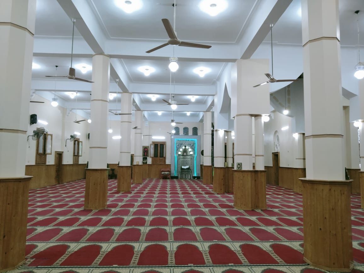 المسجد بعد التجديد