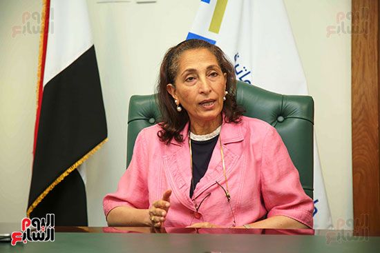 ريم بهجت رئيس جامعة مصر للمعلوماتية (5)
