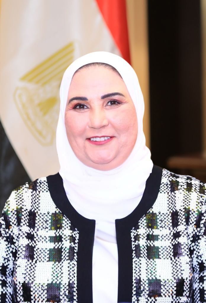 الدكتورة نيفين القباج وزيرة التضامن ورئيس مجلس إدارة صندوق مكافحة الادمان