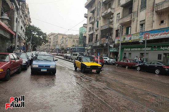 امطار-وسحب-منخفضة-في-الإسكندرية--اليوم
