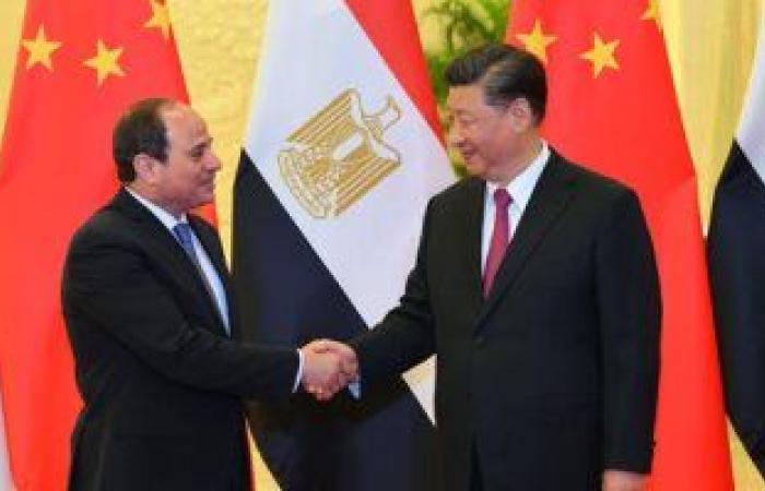 ماذا تحقق فى العلاقات الاقتصادية بين مصر والصين؟..بكين أكبر شريك تجارى للقاهرة..حجم استيراد المحروسة يسجل 11.4 مليار دولار مقابل 1.04 مليار صادرات بـ2018..استثمارات التنين تتوسع بالعاصمة الإدارية ومحور القناة