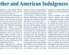 Martin Luther and American Indulgences