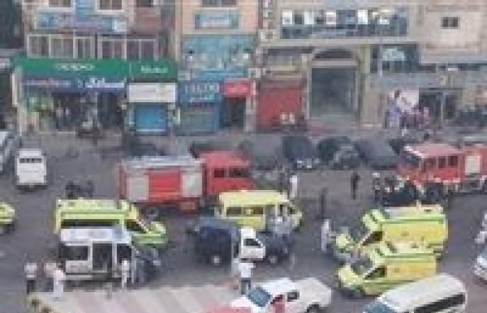 تفاصيل صادمة.. قصة وفاة 7 مصابين بكورونا في حريق مستشفى عزل بالإسكندرية