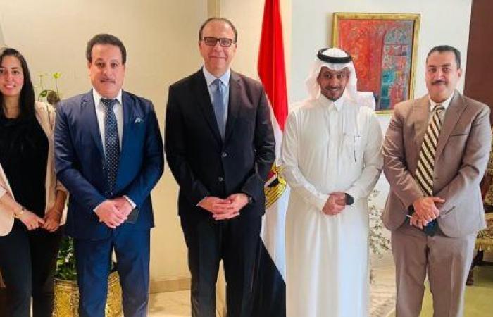 رئيس هيئة المعارض يستقبل وفد سعودى لمناقشة إطلاق معرض للمنتجات المصرية بالمملكة