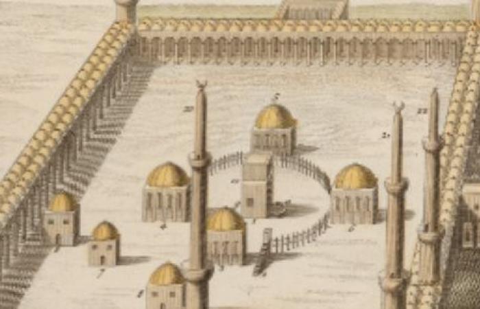 مزاد الفنون الإسلامية يعرض لوحة المسجد الكبير.. تخيل سعرها