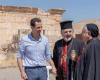 بشار الأسد يشارك السريان الكاثوليك معسكر فيك رجائي